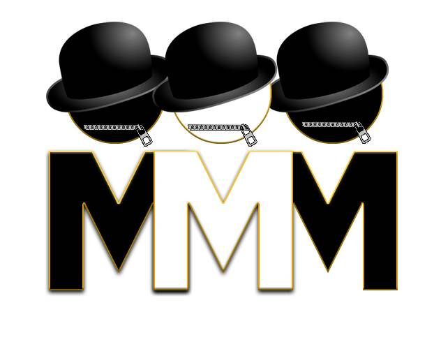 Avatars representing Mafia Members comprising the logo of mademanmafia.com with zippers on their lips to represent Omerta - the vow of silence